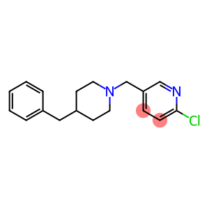 Pyridine, 2-chloro-5-[[4-(phenylmethyl)-1-piperidinyl]methyl]-