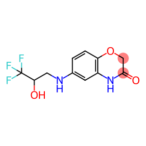 6-[(3,3,3-trifluoro-2-hydroxypropyl)amino]-3,4-dihydro-2H-1,4-benzoxazin-3-one