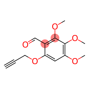2,3,4-trimethoxy-6-(prop-2-yn-1-yloxy)benzaldehyde