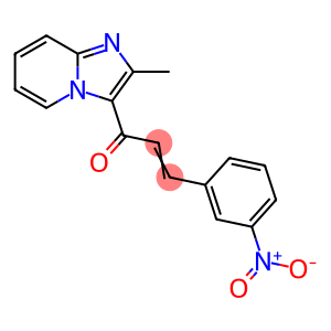 (2E)-1-{2-methylimidazo[1,2-a]pyridin-3-yl}-3-(3-nitrophenyl)prop-2-en-1-one