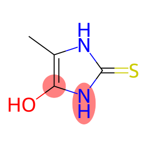 2H-Imidazole-2-thione,  1,3-dihydro-4-hydroxy-5-methyl-