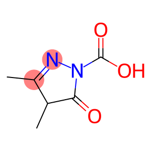 -delta-2-1-Pyrazolinecarboxylic  acid,  5-keto-3,4-dimethyl-  (2CI)