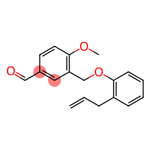 4-methoxy-3-[(2-prop-2-enylphenoxy)methyl]benzaldehyde