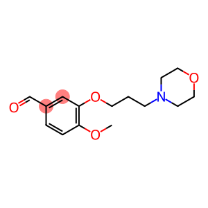4-methoxy-3- (3-morpholinopropoxy) benzaldehyde