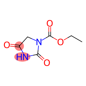 1-Imidazolecarboxylic  acid,  tetrahydro-2,4-diketo-,  ethyl  ester  (1CI)