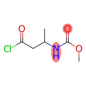 Carbamic  acid,  [-bta--(chloroformyl)isopropyl]-,  methyl  ester  (2CI)