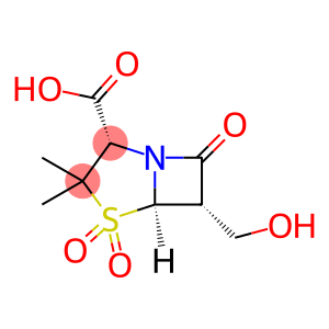 4-Thia-1-azabicyclo[3.2.0]heptane-2-carboxylic acid, 6-(hydroxymethyl)-3,3-dimethyl-7-oxo-, 4,4-dioxide, (2S,5R,6S)-