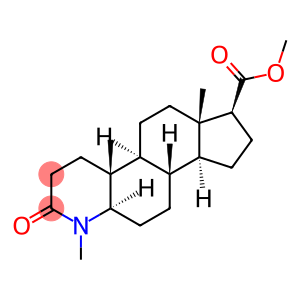 1H-Indeno[5,4-f]quinoline-7-carboxylic acid, hexadecahydro-1,4a,6a-trimethyl-2-oxo-, methyl ester, (4aR,4bS,6aS,7S,9aS,9bS,11aR)-