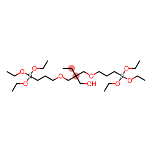 2,2-bis(3-triethoxysilylpropoxymethyl)butan-1-ol