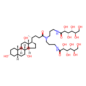 (3a,5b,7a,12a)-N,N-双[3-(D-葡萄糖酰氨基)丙基]-3,7,12-三羟基胆甾烷-24-胺