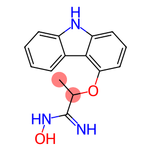 2-(9H-Carbazol-4-yloxy)-N-hydroxypropanimidamide