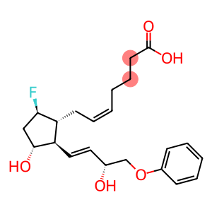 (Z)-7-[(1R,2R,3R,5R)-5-fluoro-3-hydroxy-2-[(E,3R)-3-hydroxy-4-phenoxybut-1-enyl]cyclopentyl]hept-5-enoic acid