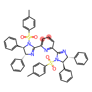 Pyridine, 2,6-bis[(4R,5R)-4,5-dihydro-1-[(4-methylphenyl)sulfonyl]-4,5-diphenyl-1H-imidazol-2-yl]-