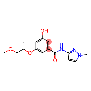 3-hydroxy-5-[(1S)-2-Methoxy-1-Methylethoxy]-N-(1-Methyl-1H-pyrazol-3-yl)- BenzaMide