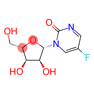 5-FLUORO-4-DEOXY-1-(β-L-RIBOFURANOSYL)URACIL (5-FLUORO-1-β-L-RIBOFURANOSYLPYRIMIDINONE)