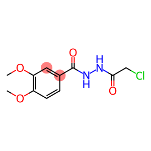 N'-(CHLOROACETYL)-3,4-DIMETHOXYBENZOHYDRAZIDE