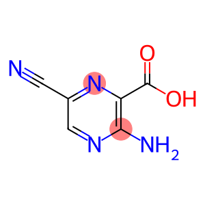 3-氨基-6-氰基吡嗪-2-羧酸