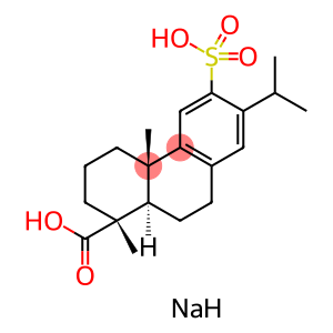 (1r-(1-alpha,4a-beta,10a-alpha))-1,2,3,4,4a,9,10,10a-octahydro-1,4a-dimethyl-7-(1-methylethyl)-6-sulfo-1-phenanthrenecarboxylic acid sodium salt