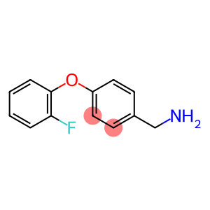 1-[4-(2-fluorophenoxy)phenyl]methanamine
