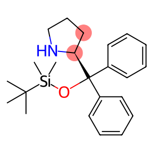 2-(S)-[(二苯基)(叔-二甲基硅氧基)甲基]吡咯烷