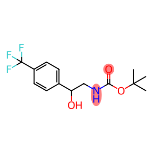 [2-Hydroxy-2-(4-trifluoromethylphenyl)ethyl]carbamicacid tert-butyl ester