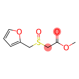 Acetic acid, 2-[(2-furanylmethyl)sulfinyl]-, methyl ester