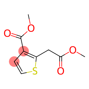 2-Thiopheneacetic acid, 3-(methoxycarbonyl)-, methyl ester