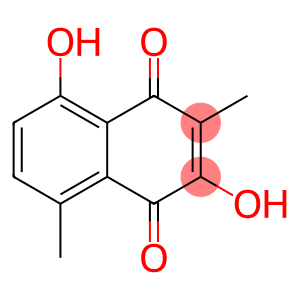 1,4-Naphthalenedione, 2,5-dihydroxy-3,8-dimethyl-