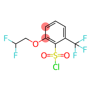 Benzenesulfonyl chloride, 2-(2,2-difluoroethoxy)-6-(trifluoromethyl)-
