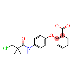 METHYL 2-(4-[(3-CHLORO-2,2-DIMETHYLPROPANOYL)AMINO]PHENOXY)BENZENECARBOXYLATE
