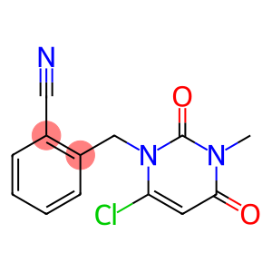 2-[(6-氯-3,4-二氢-3-甲基-2,4-二氧代-1(2H)-嘧啶基)甲基]苯甲腈,阿格列汀中间体