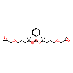 bis[[dimethyl-[3-(oxiran-2-ylmethoxy)propyl]silyl]oxy]-methyl-phenylsilane