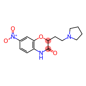 7-NITRO-2-[2-(1-PYRROLIDINYL)ETHYL]-2H-1,4-BENZOXAZIN-3(4H)-ONE