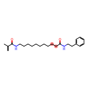 Undecanamide, 11-[(2-methyl-1-oxo-2-propen-1-yl)amino]-N-(2-phenylethyl)-