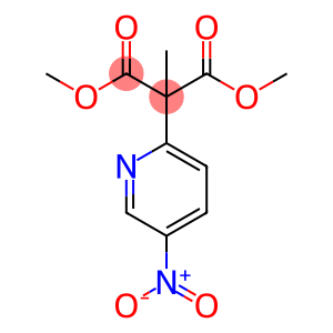 1,3-dimethyl 2-methyl-2-(5-nitropyridin-2-yl)propanedioate