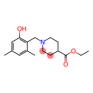 ETHYL 1-(2-HYDROXY-4,6-DIMETHYLBENZYL)-4-PIPERIDINECARBOXYLATE
