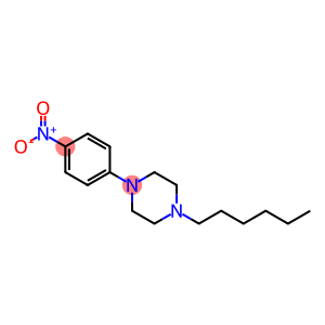 Piperazine, 1-hexyl-4-(4-nitrophenyl)-