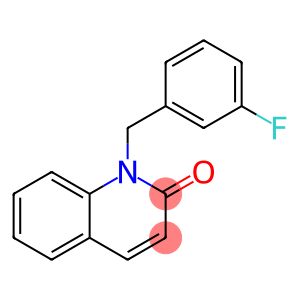 1-[(3-fluorophenyl)methyl]-1,2-dihydroquinolin-2-one