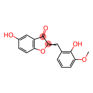 (2Z)-5-hydroxy-2-[(2-hydroxy-3-methoxyphenyl)methylidene]-2,3-dihydro-1-benzofuran-3-one