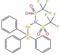 三苯基膦金(I)二(三氟甲基)亚胺