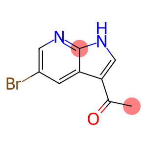 1-(5-溴-1H-吡咯并[2,3-B]吡啶-3-基)-乙酮