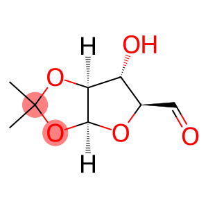 1,2-O-(1-Methylethylidene)-beta-D-arabino-pentodialdo-1,4-furanose