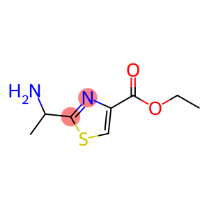 4-Thiazolecarboxylicacid,2-(1-aminoethyl)-,ethylester(9CI)