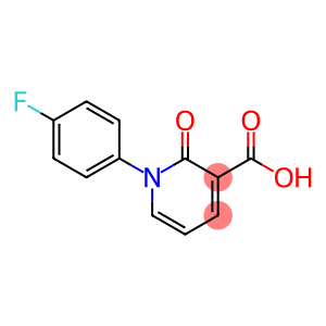 3-PYRIDINECARBOXYLIC ACID, 1-(4-FLUOROPHENYL)-1,2-DIHYDRO-2-OXO-