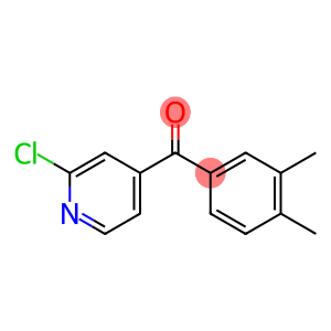 (2-Chloropyridin-4-yl)(3,4-dimethylphenyl)methanone