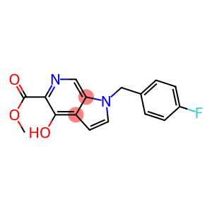 1H-Pyrrolo[2,3-c]pyridine-5-carboxylic acid, 1-[(4-fluorophenyl)methyl]-4-hydroxy-, methyl ester