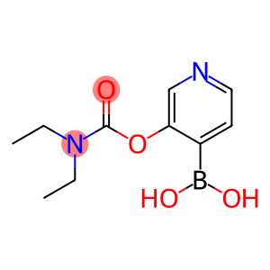 Carbamic acid, N,N-diethyl-, 4-borono-3-pyridinyl ester