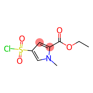 乙基 4-(氯磺酰)-1-甲基-1H-吡咯-2-甲酸基酯