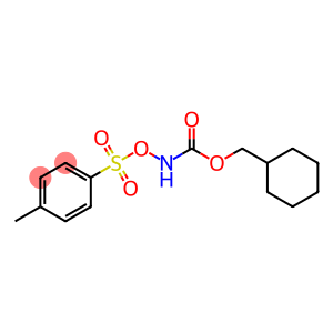 Cyclohexylmethyl tosyloxycarbamate