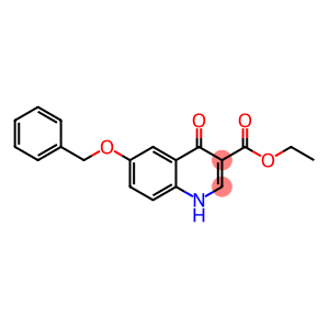 6-Benzyloxy-4-oxo-1,4-dihydro-quinoline-3-carboxylic acid ethyl ester